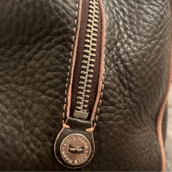 Cole Haan Leather Barrel Bag - Picture 5 of 9